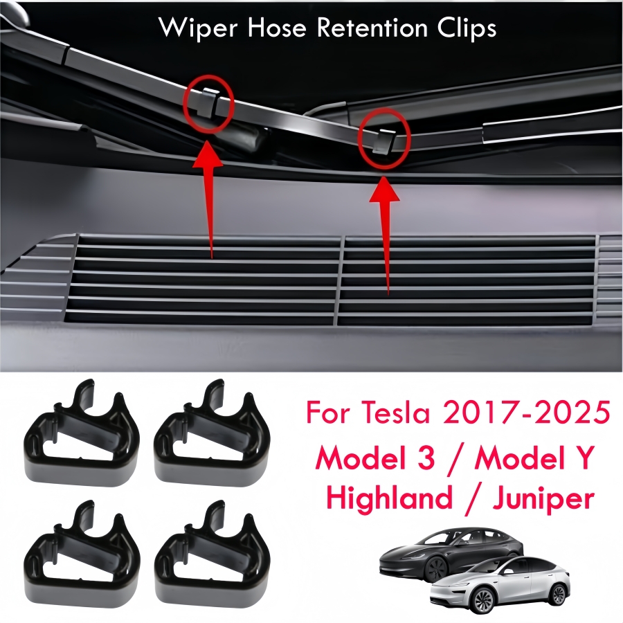 Plastic Pipe Clip - 4 Stuks Ruitenwisser Wasmachine Slang Retentie