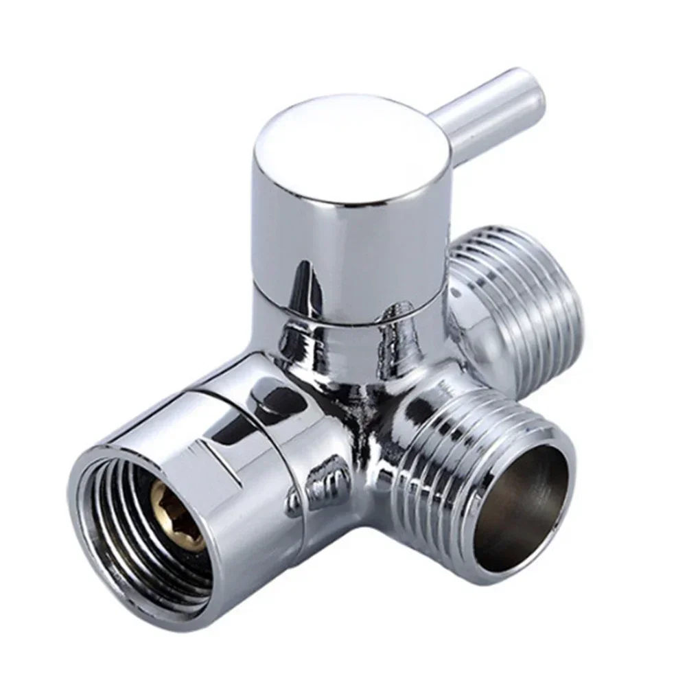 Shower Valve Cartridge - 3-weg omstelklep T-adapter converter voor douchekop
