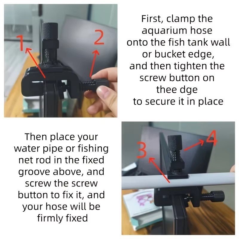 Slangklem, aquariumslangklem,  - Plastic Pipe Clip recensie en prijs