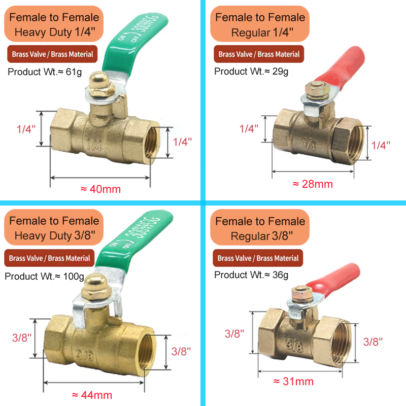 1/8' 1/4' 3/8' 1/2' Messing Kl - Compression Fitting Brass recensie en prijs