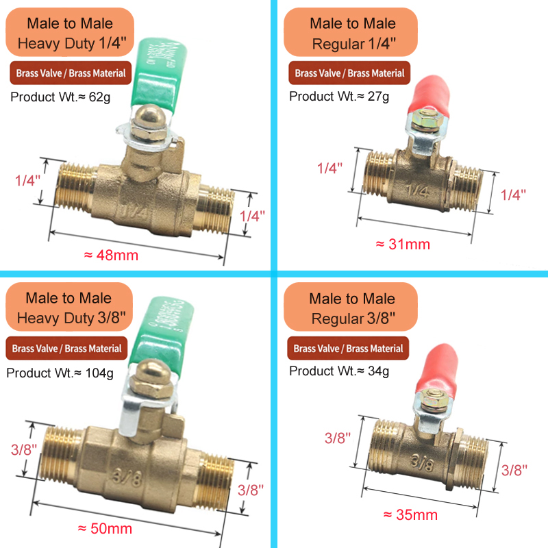 1/8' 1/4' 3/8' 1/2' Messing Kl - Compression Fitting Brass recensie en prijs