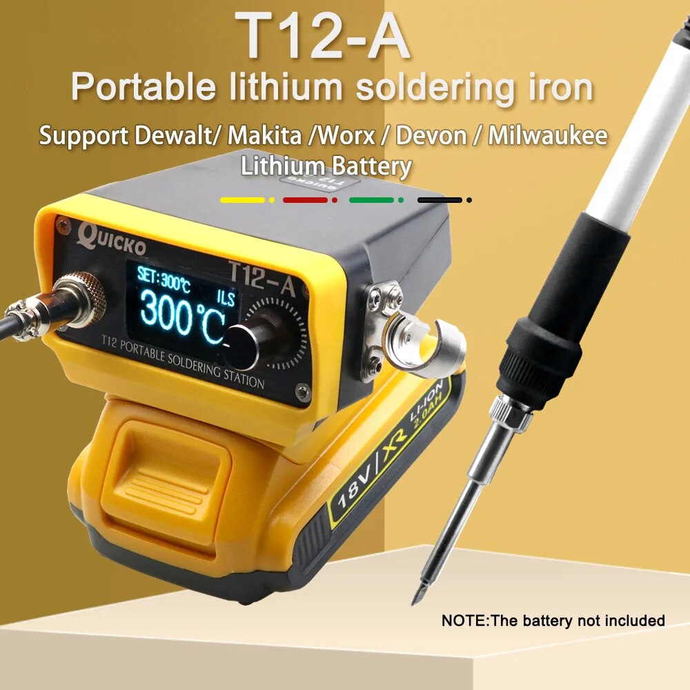 72W T12 Draadloze Soldeerstati - Milwaukee Drill M12 Fuel recensie en prijs