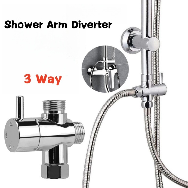 Messing metalen 3-weg doucheko - Shower Valve Cartridge recensie en prijs